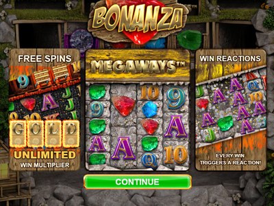 Видеослот Bonanza Megaways производителя Big Time Gaming