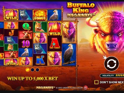Игровой аппарат Buffalo King Megaways производителя Pragmatic Play