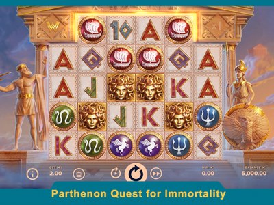 Видеослот Parthenon Quest For Immortality производителя NetEnt